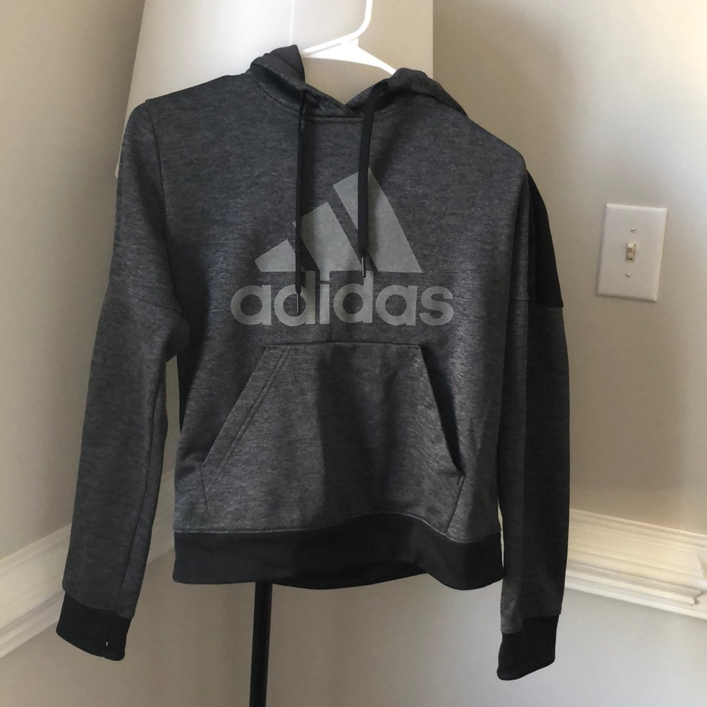 Grey adidas sweatshirt